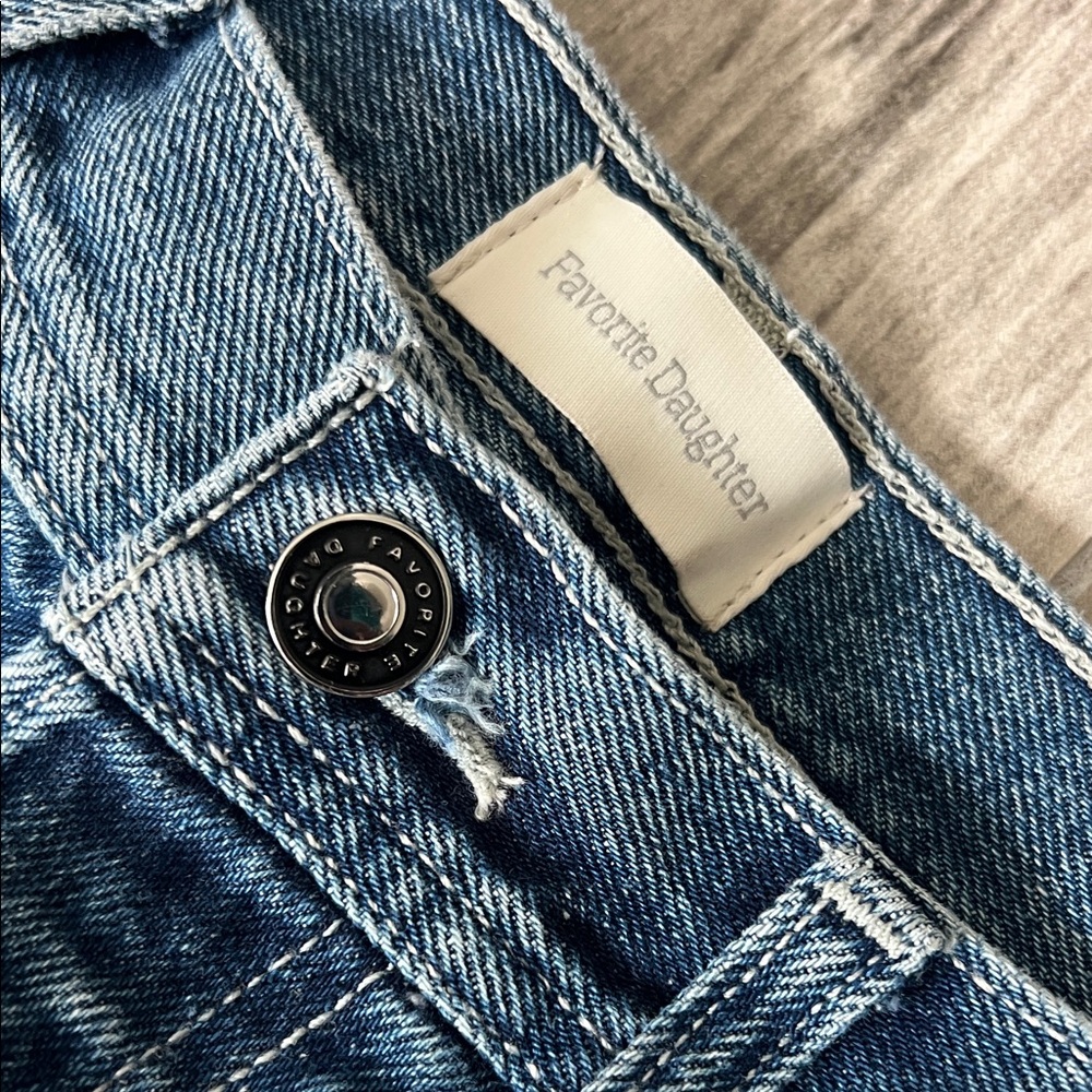 Denim Blue Women's Wide-Leg Jeans Favorite Daughter - Picture 6 of 10